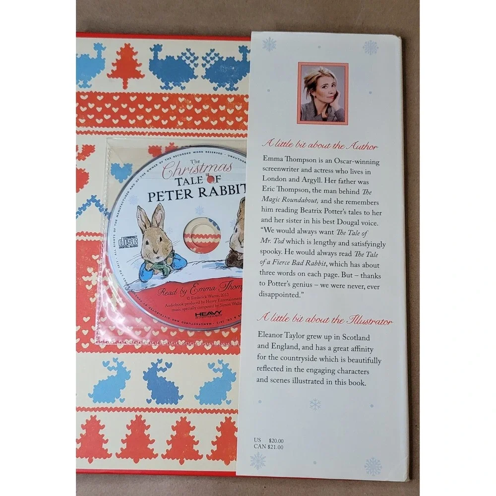 The Christmas Tale of Peter Rabbit Emma‎ Thompson Frederick Warne Book